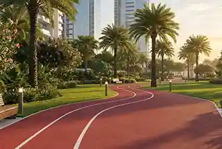 Jogging & Cycling Track